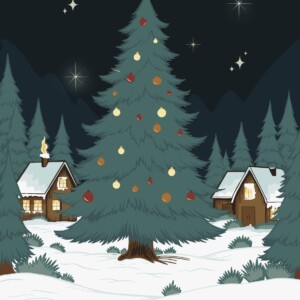 Carte illustrée minimaliste style papeterie douce