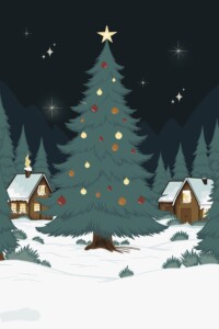 Carte illustrée minimaliste style papeterie douce